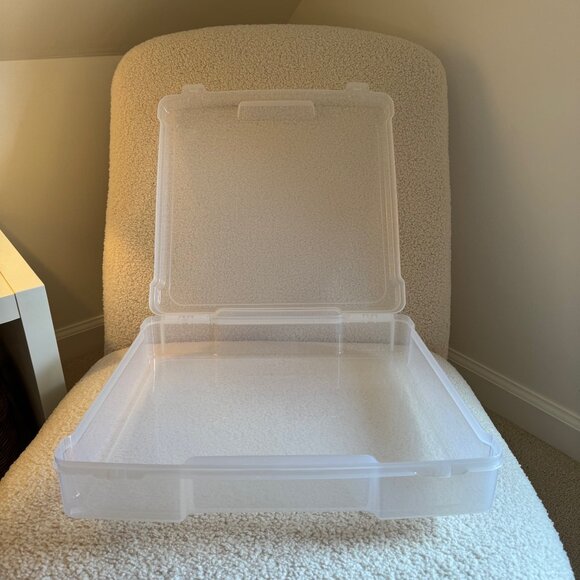 Set of 3 Iris 12" x 12" Paper Storage Cases from the Container Store - Picture 10 of 10